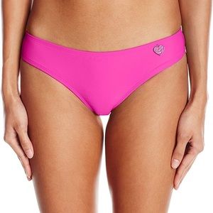 NWT!  Body Glove Sm Low Rise Pink Bikini Bottoms